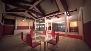 Geminus 3D interior render vray