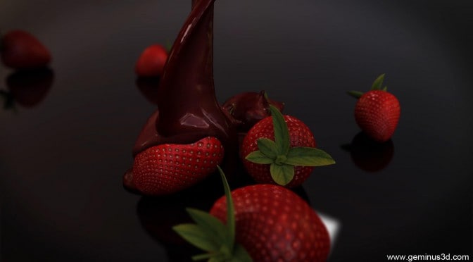 Geminus 3D realflow chocolate