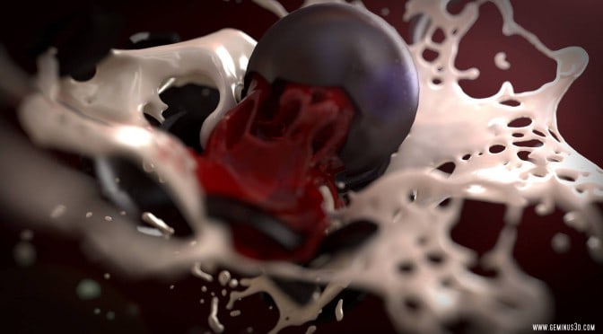 Geminus 3D realflow splash