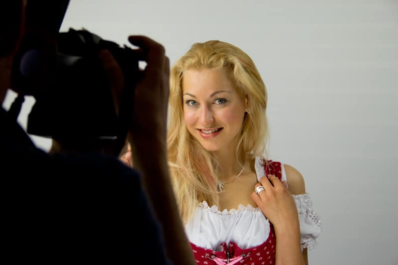 Fotoshooting Making of